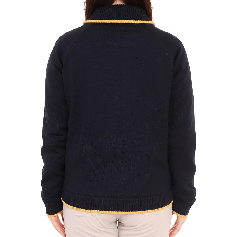 [Munsingwear] Sweater Windproof Full Zip Knit Blouson Warm Golf MGWWJL02 Women's