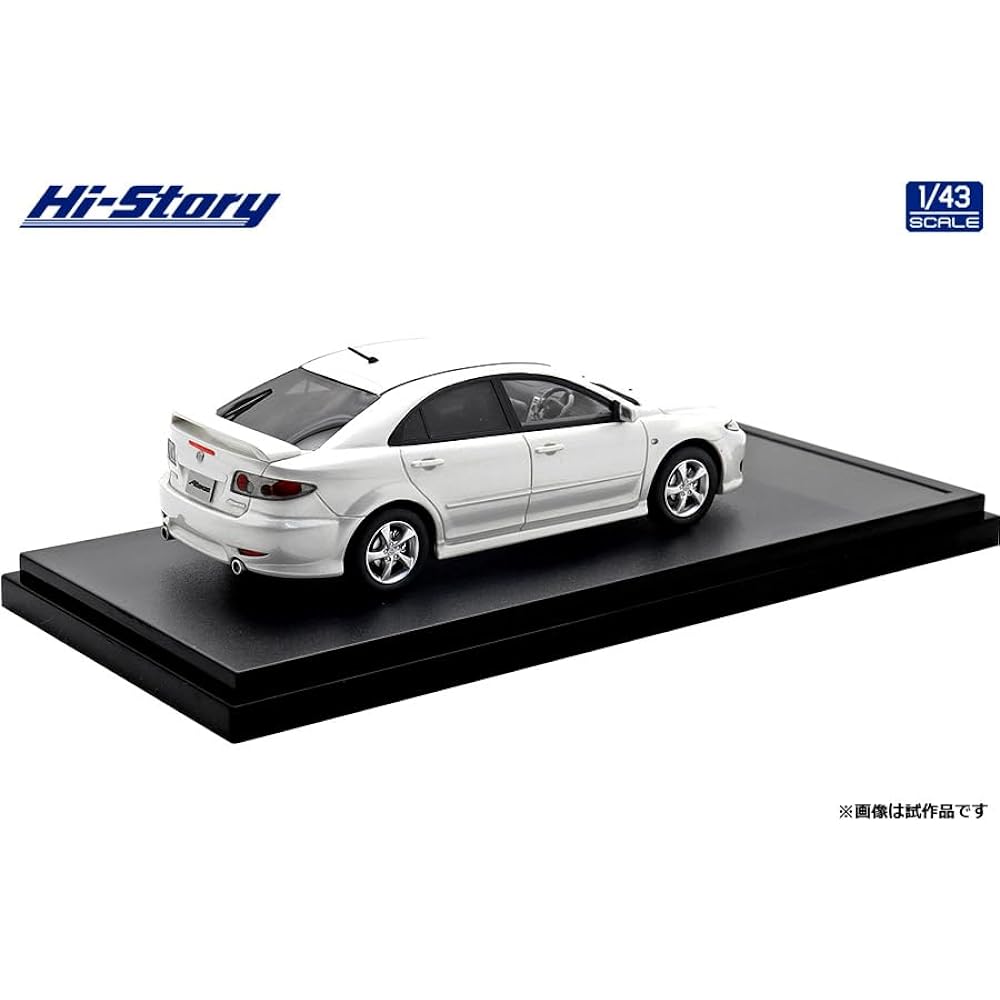 INTERALLIED Hi Story 1/43 Mazda Atenza Sport 23S (2000) Snowflake White Pearl Mica Finished Product