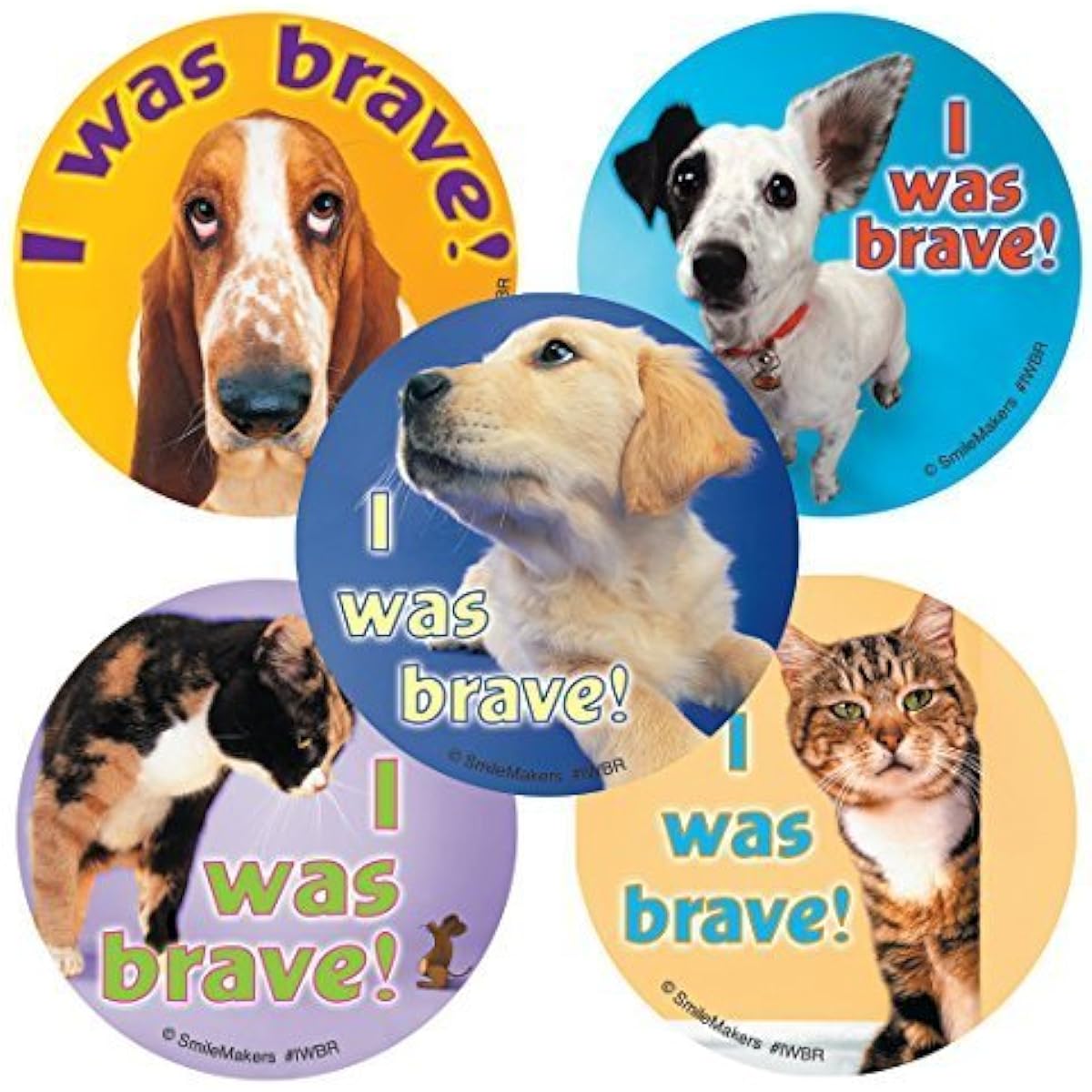 I Was Brave Stickers - Prizes and Giveaways - 100 per Pack