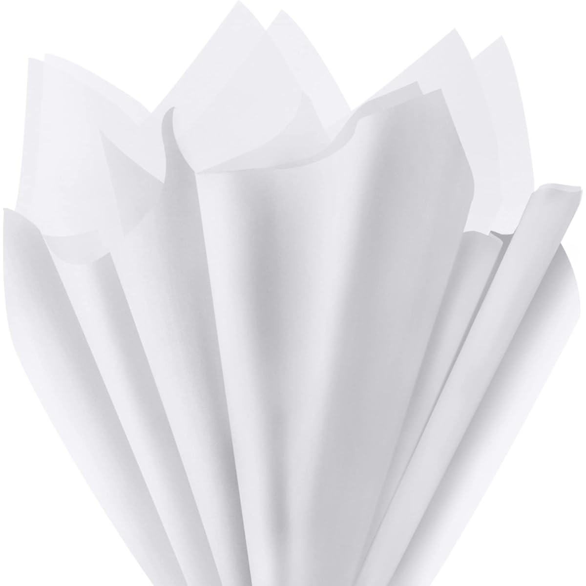 EUSOAR White Tissue Paper 20x15 inch 200 Sheets Present Gift Wrapping Wrapping Tissue Paper Craft Tissue Paper Craft Gift Bags Bulk, DIY Decorative Tissue Paper for Art Craft Birthday Party Wedding
