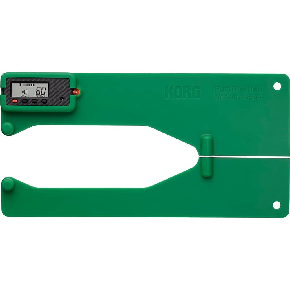 KORG Putt Practice Putter for Golfers Metronome PuttRhythm PR-01 3 Putt Eradication RBI Awareness Golf Practice Equipment Training Goods Form Improvement