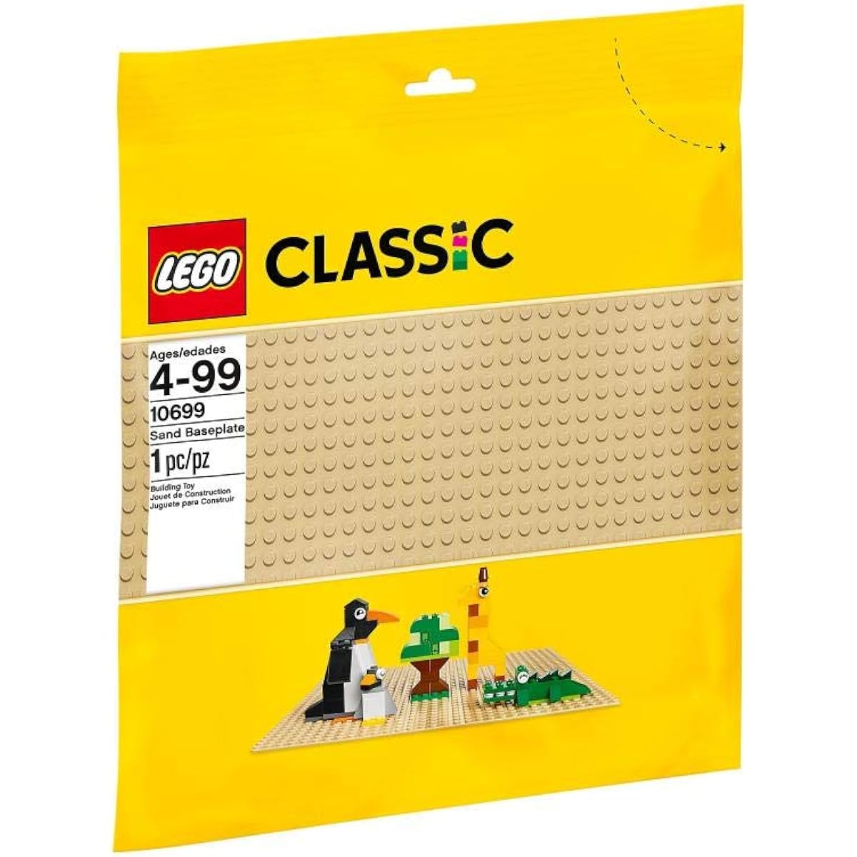 LEGO Classic Baseplate (Beige) 10699