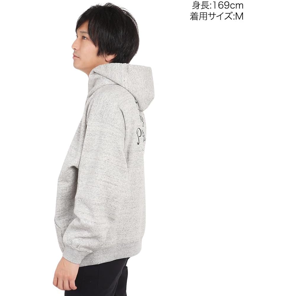 [Cyrus] Hooded Sweatshirt SCRIPT BASIC WIDE HOODIE Men's