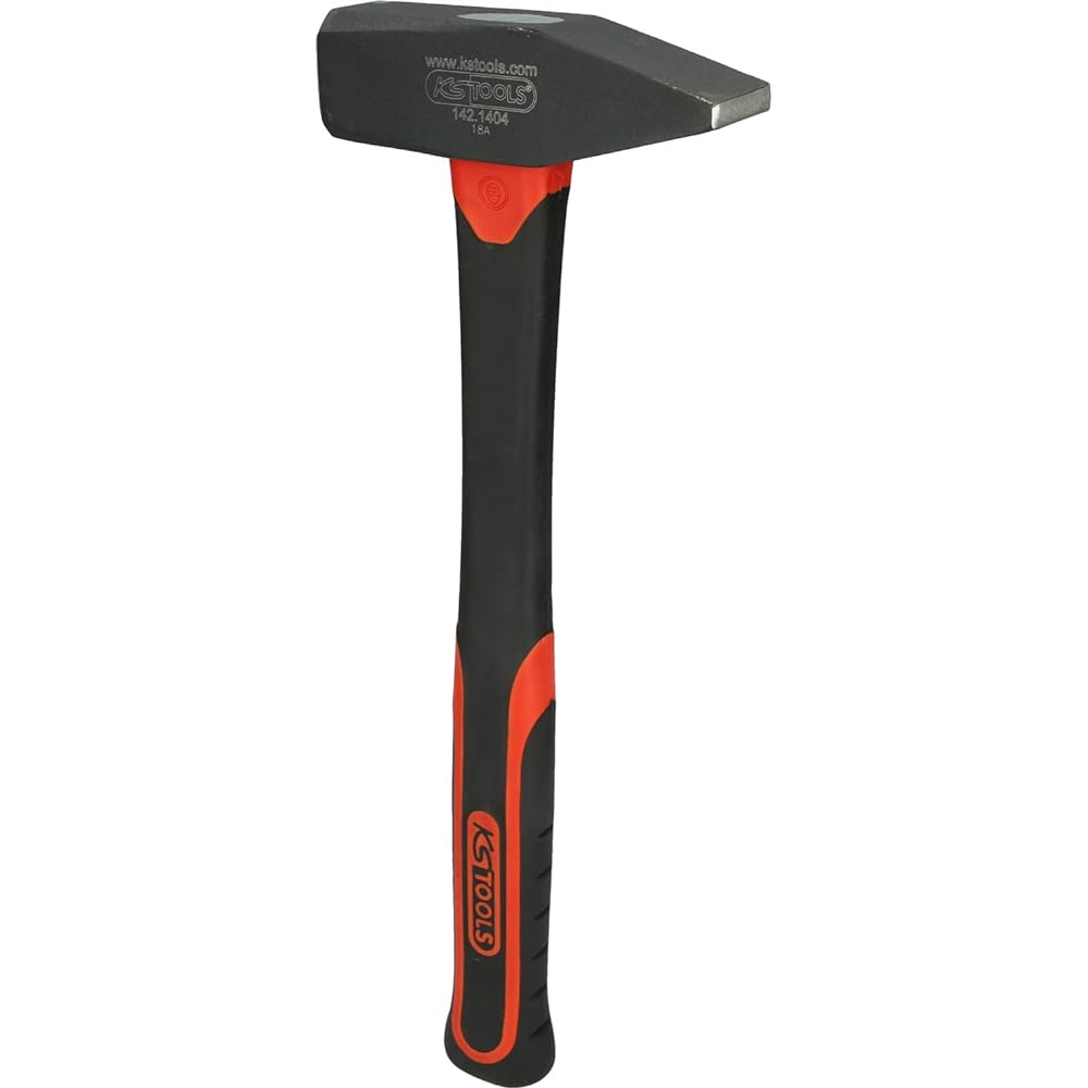 KS Tools Fitter's Hammer Glass Fiber Handle 1500g 142.1404