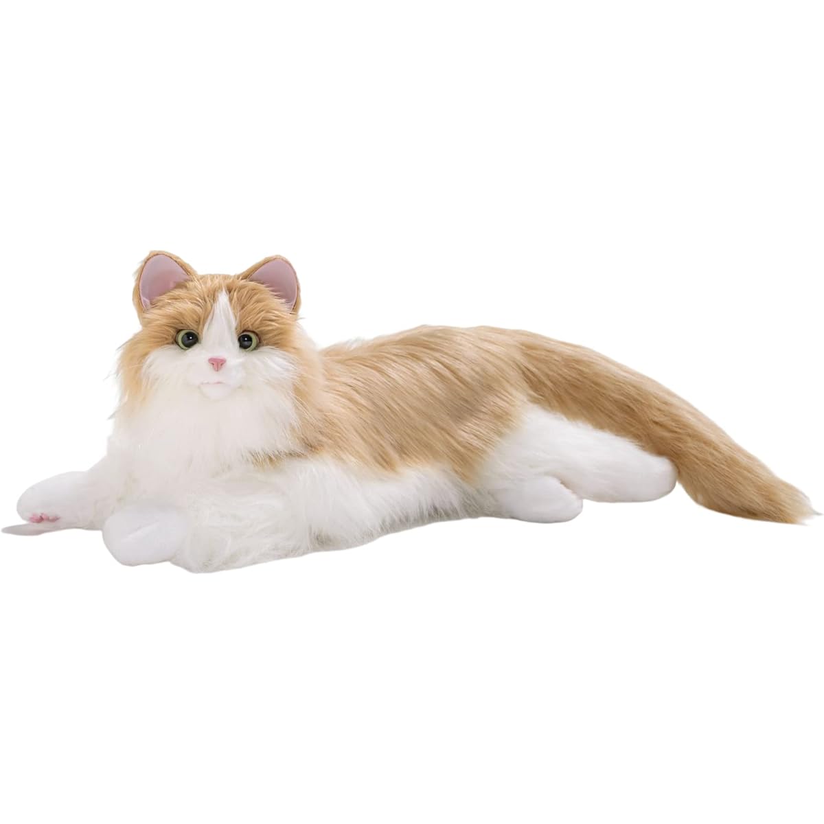 Didirect Furifuri Tail Amaenbou Neko-chan Mixed Brown Cat-shaped pet robot that expresses emotions with real-like tail movements and vocalizations