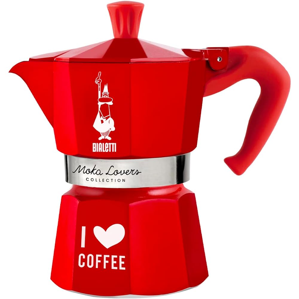 Bialetti Mocha Express ILC 6 Cup Silver Direct Fire Type (Coffee Maker Espresso Maker Macchinetta)