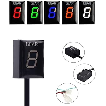 Speed Display Meter Gear Indicator Honda Hornet CBR600 F F3 F4 F4i CB600F CBF500 VFR800 Fi CBR 900RR 919RR 929RR 954RR Shadow 750 Gear Display