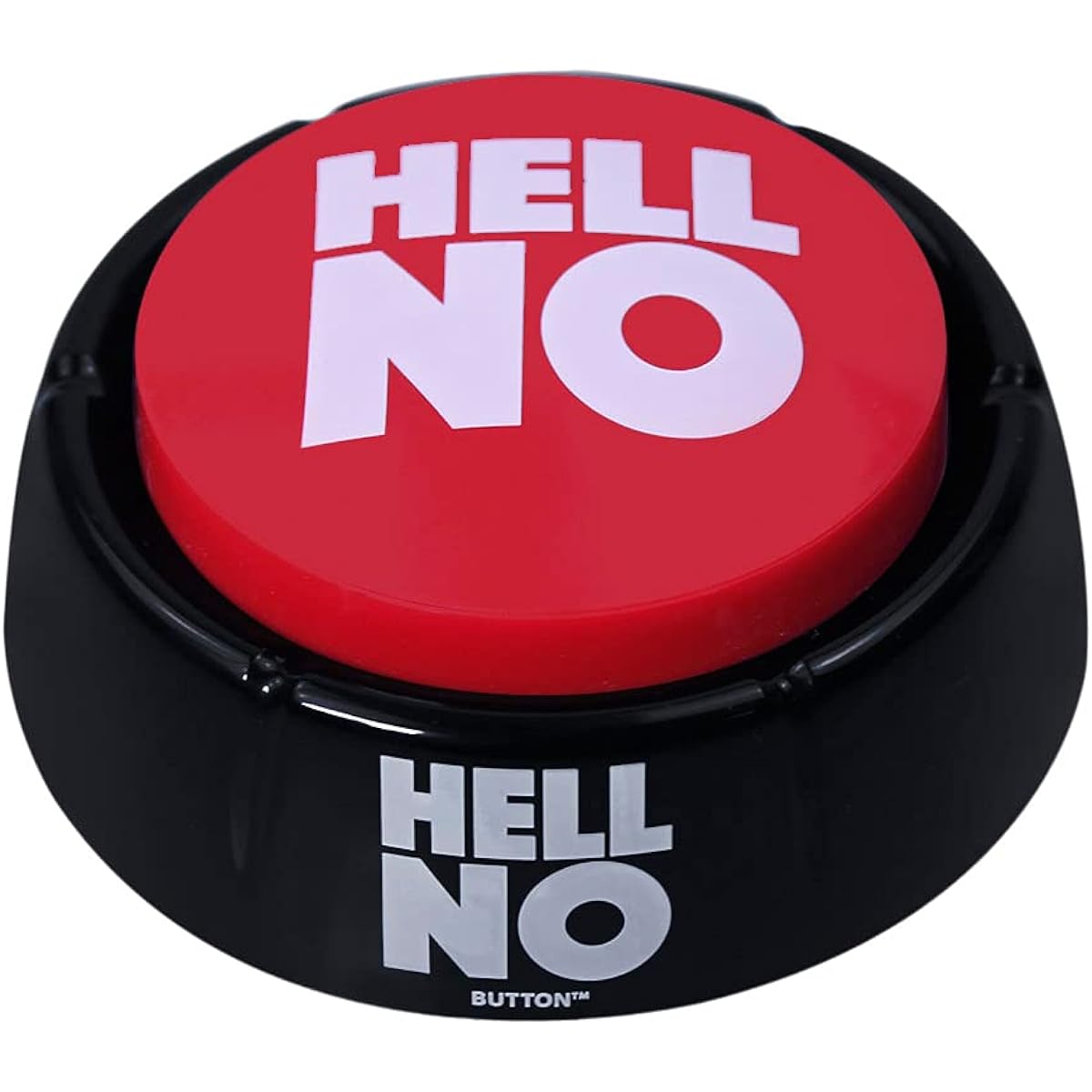Talkie Toys Products Hell No Button – 10 Funny Hell Sayings – Hilarious Talking Toys, Games, Trivia, Stress Relief, Office Humor and More
