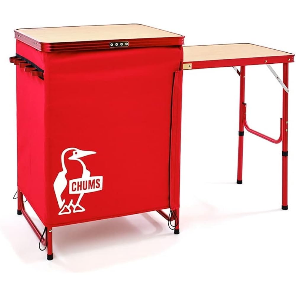 CHUMS Organizer Table Red CH62-1720-R001-00