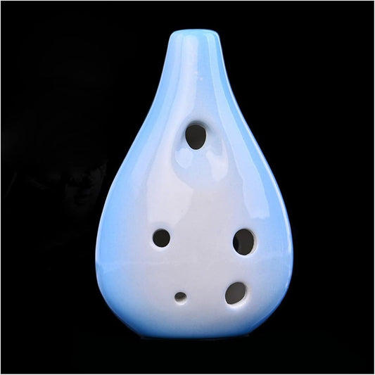 6-Hole Ocarina 6-Hole Ocarina Alto C Smoke AC Ocarina Beginner Student Ocarina Instrument Ocarina Instrument (4)