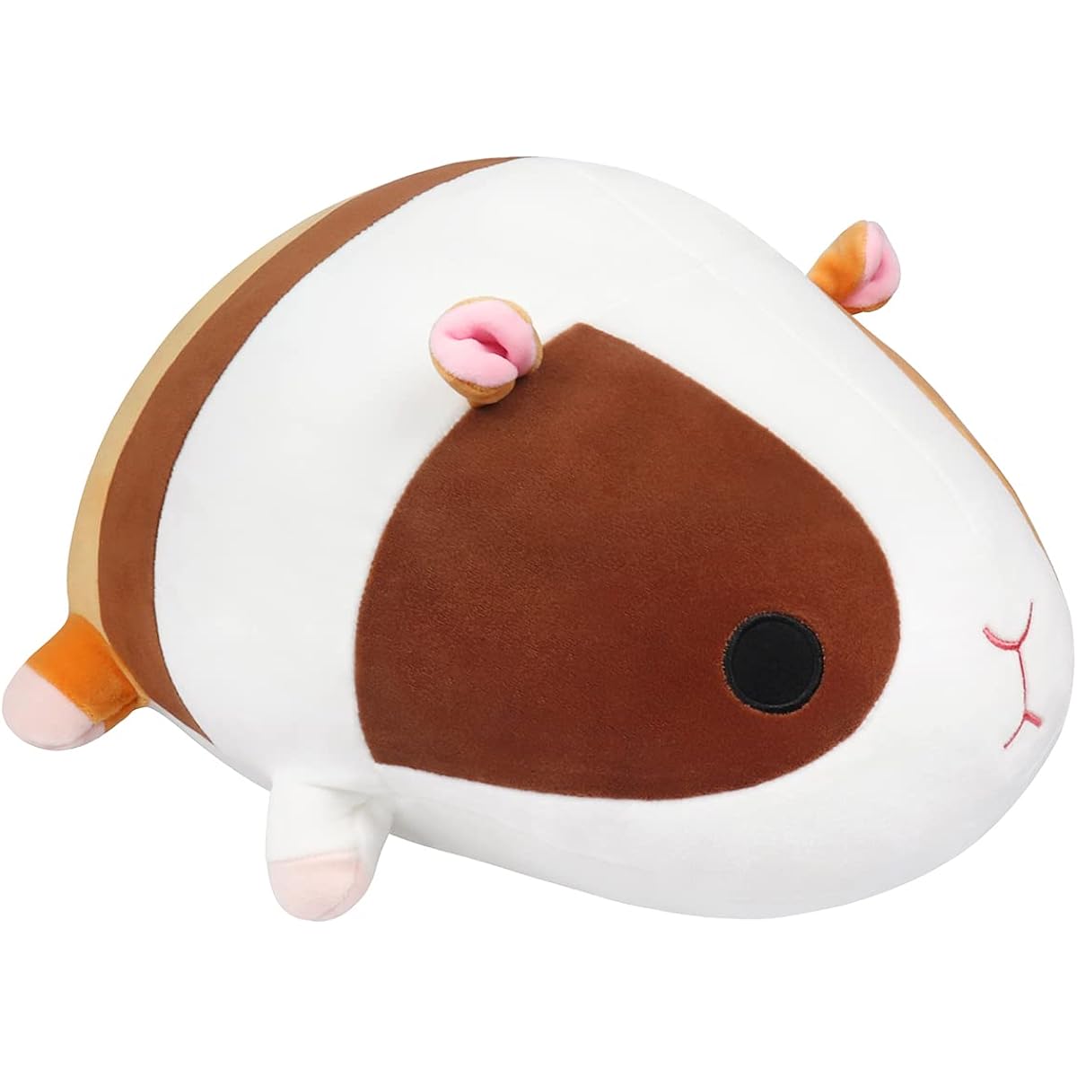 Guinea Pig Toy 15.7 Inch Stuffed Animal Guinea Pig Plush Hamster Stuffed Animal Pillow Guinea Pig Plush Soft Toy Festival Gifts for Friends and Family Cuddly Pillow Floor Seat Cushion