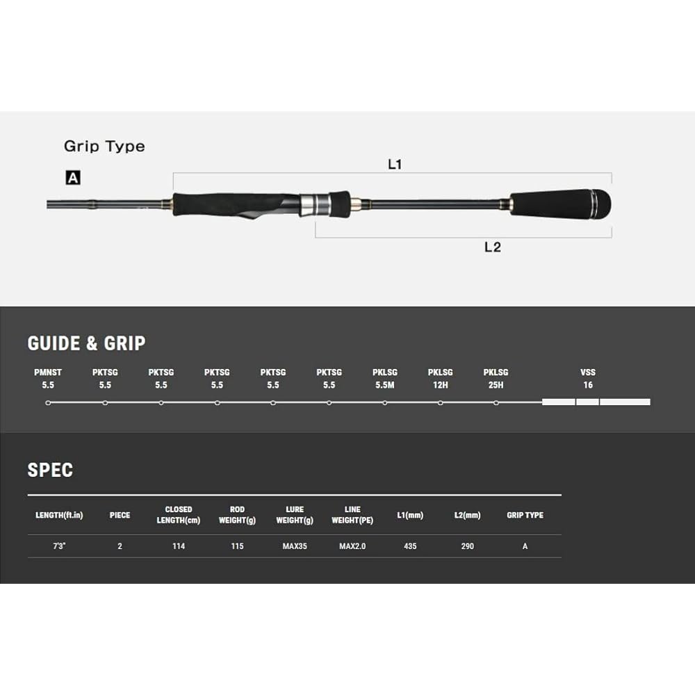 Tailwalk Rod Boat Gamer SSD S73M 16714