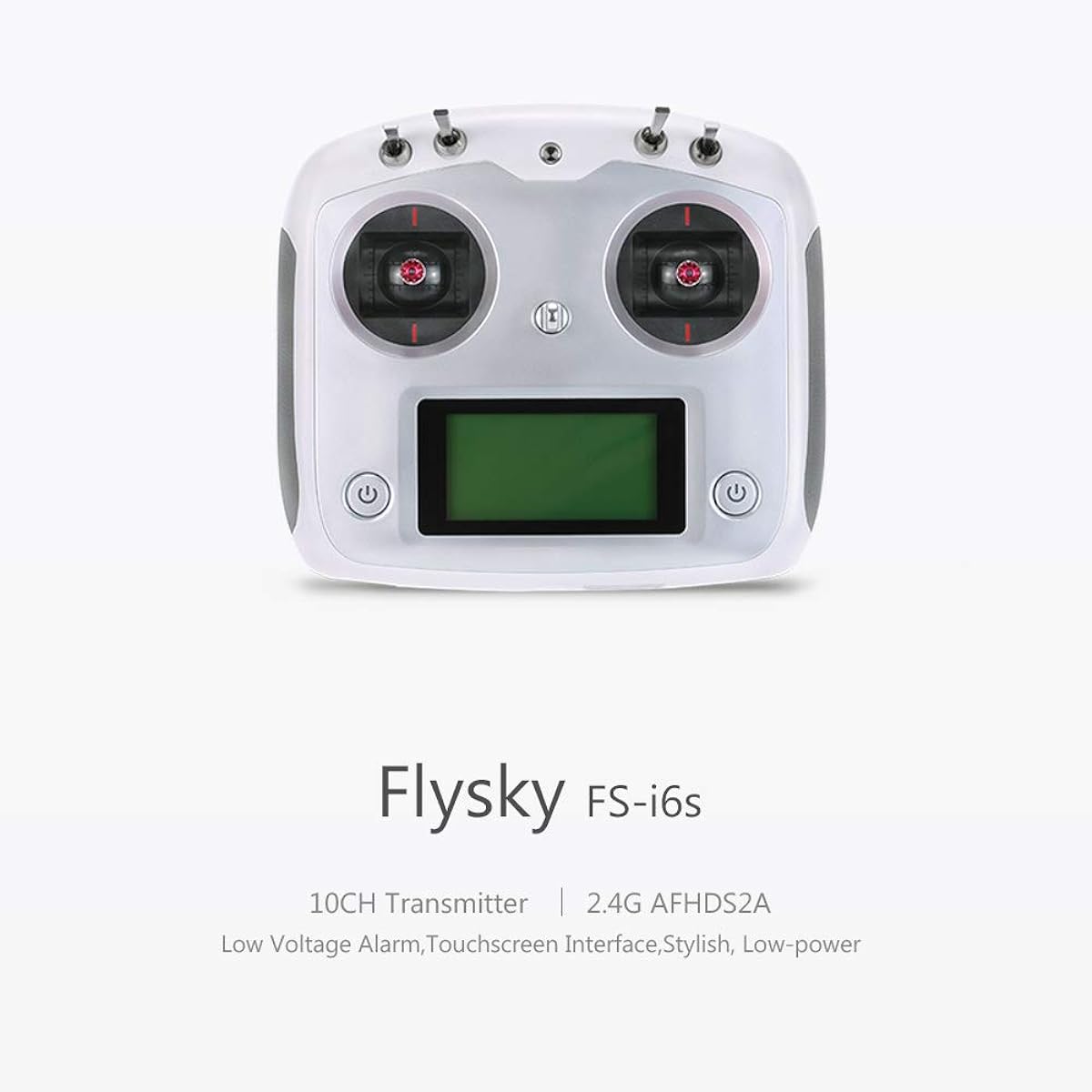 Transmitter FS-i6s, JUANZI Original FS-i6s 2.4G 10CH AFHDS 2A Touch Screen Transmitter with FS-iA6B 6CH for Airplane Helicopter Multicopter