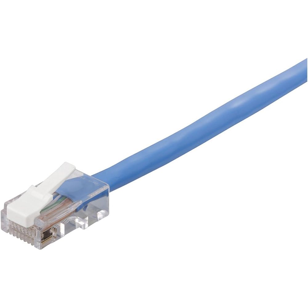BUFFALO Unbreakable RJ45 LAN connector Category 5e compatible 100 pieces ETPCRJ45ET100