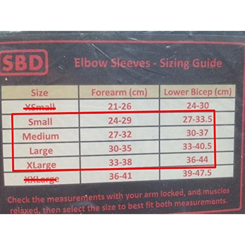 SBD elbow sleeve L size