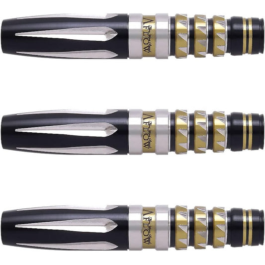 DYNASTY A-FLOW BLACK LINE Coating Type Z2R 2BA Tsuneteru Zanami Model Darts Barrel Darts Set