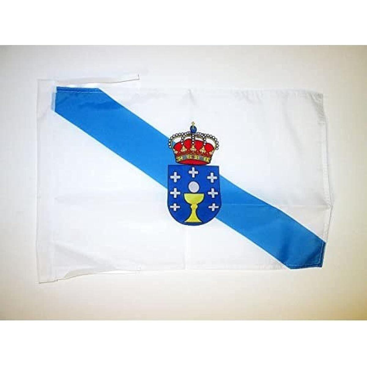 AZ FLAG Galician Flag 18" x 12" Code - Galicia Region of Spain Small Flag 30 x 45cm - Banner 18 x 12"