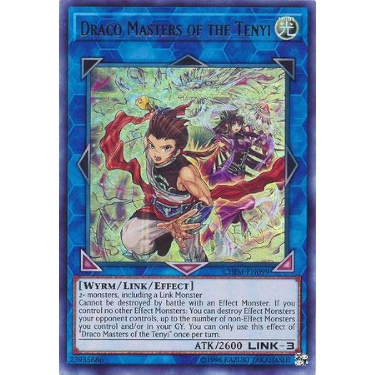 Draco Masters of the Ten'ee - CHIM-EN099 - Ultra Rare - Unlimited Edition
