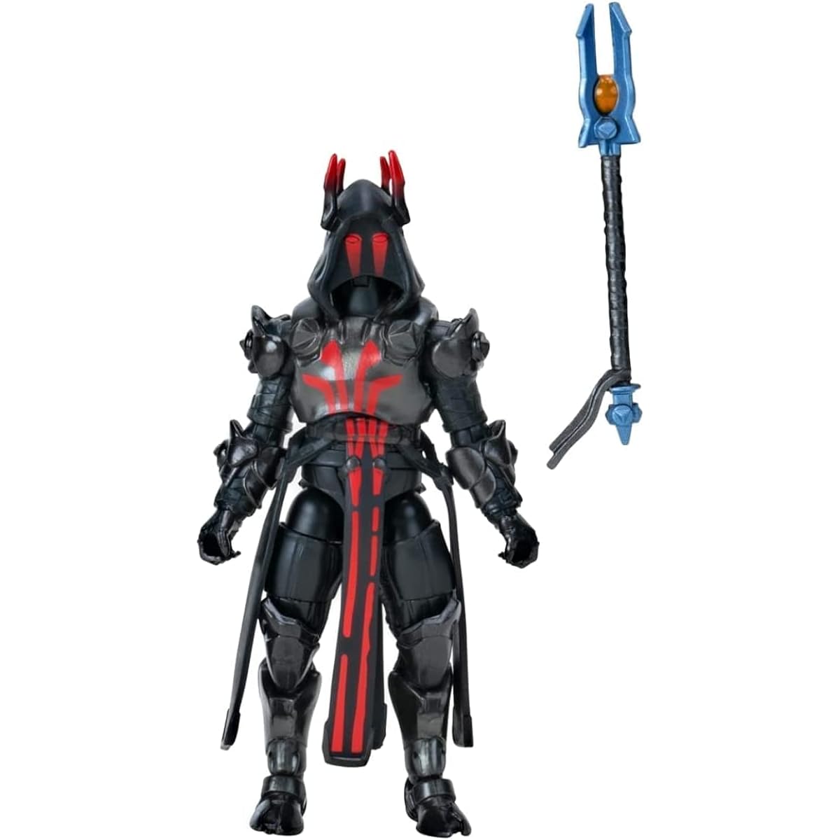 Fortnite FNT0798 Solo Mode Core The Ice King (Black), 4" Highly Detailed Figure with Harvesting Tool, No Skin, Phoenix, Triggerfish and More Styles, Collect Them All, Multi