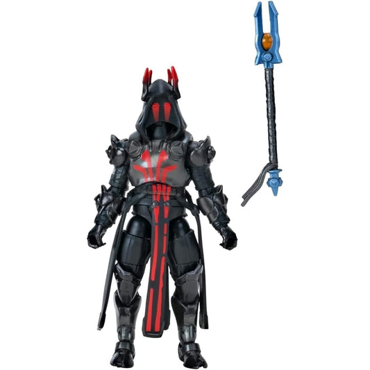 Fortnite FNT0798 Solo Mode Core The Ice King (Black), 4" Highly Detailed Figure with Harvesting Tool, No Skin, Phoenix, Triggerfish and More Styles, Collect Them All, Multi