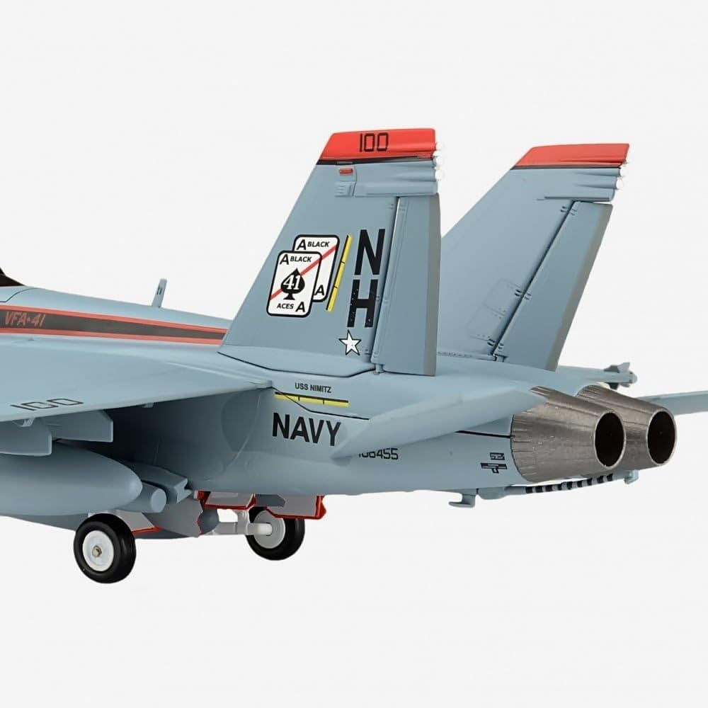 JCW 1/72 F/A-18F US Air Force VFA-41 Black Aces NH100 Completed Product