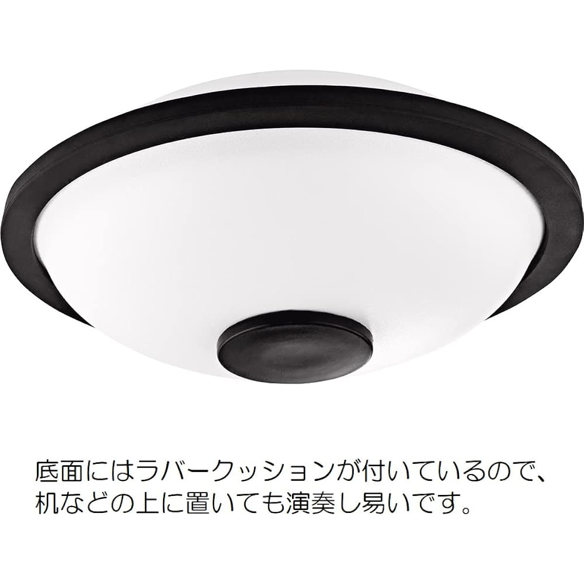 Suzuki NINO Mini Melody Steel Tongue Drum NINO980WH with Mallets [Official Japanese Product] 6 Sound Plates - Every Sound Plate Resonates Beautifully, White