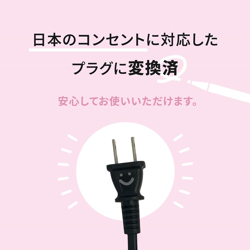 VODANA Glam Wave Curling Iron [Japanese Genuine Product] [Japanese Specification Plug] Wave Iron Yoshinmori Waist Curling Goddess Hair Korean Style Hair Minimized Damage (36mm, Violet)