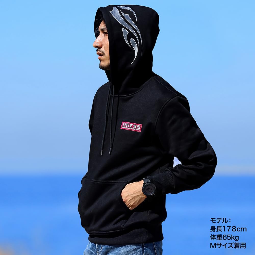 [Dress] Tribal Pullover Parka Fishing Cold Protection Warm Large Size