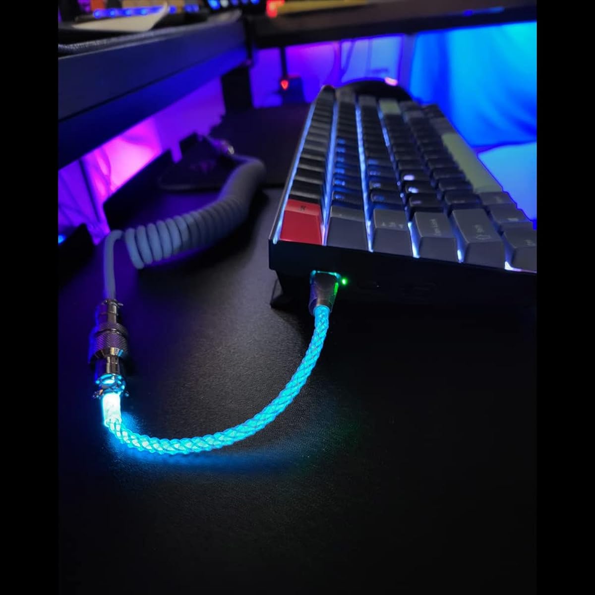 Keyboard RGB Aviator Cable (White)