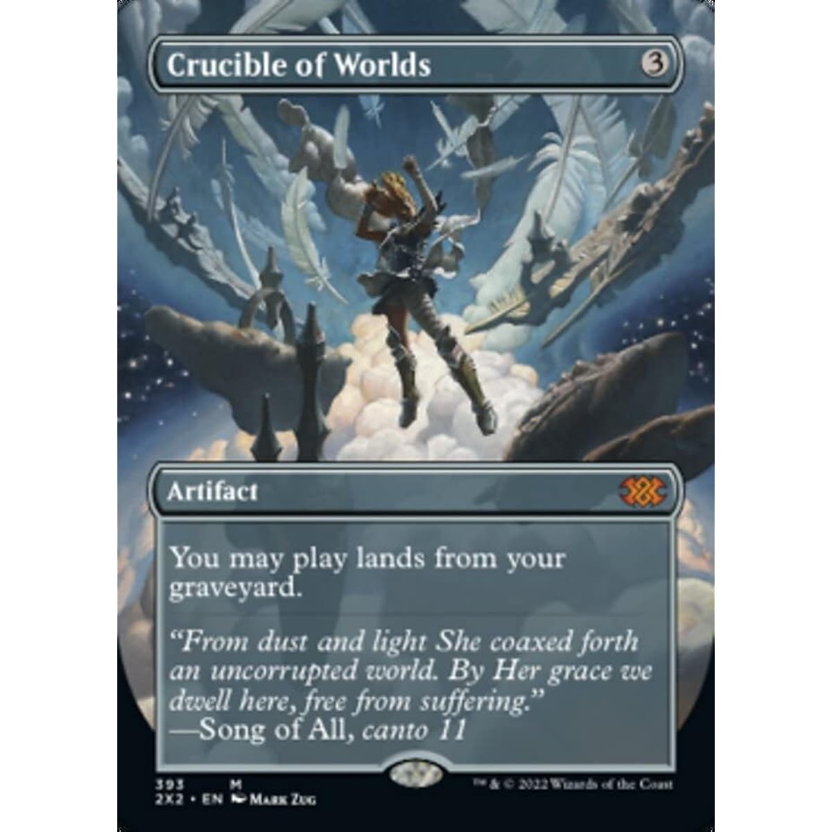 Magic: The Gathering - Crucible of Worlds (393) - Borderless - Double Masters 2022