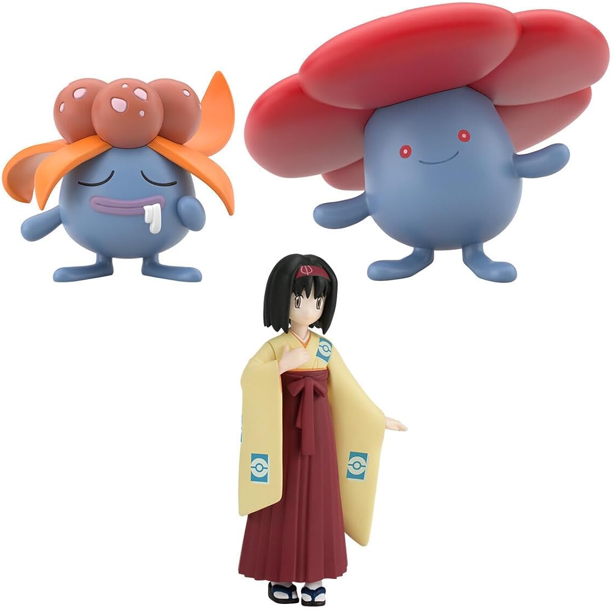 Bandai Candy Toy Pokemon Scale World Kanto Region Erica Groome & Ville Plume Set