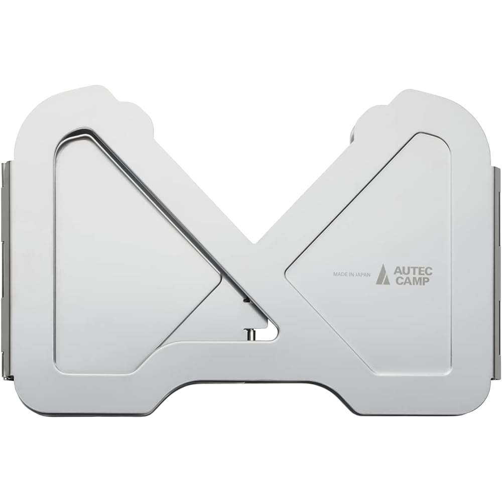 [AUTEC CAMP] TRY AND GRILL Triangle Grill A0-112100 Charcoal Bed Grill Set Bonfire Stand Barbecue Stove (Compact Grill Lightweight Foldable AUTEC CAMP) Audio Technica