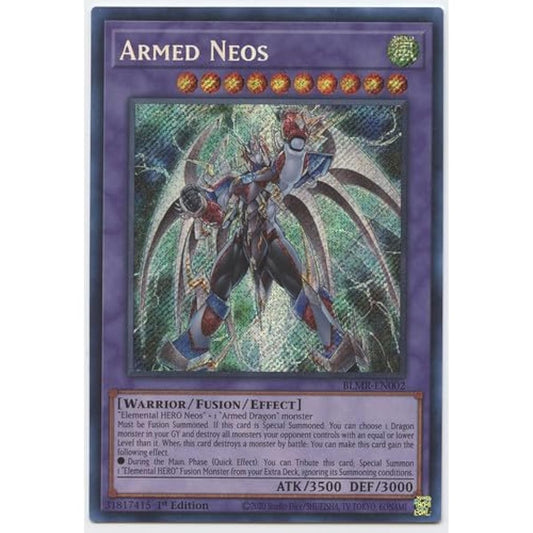 Armed Neos BLMR-EN002 Secret Rare First Edition