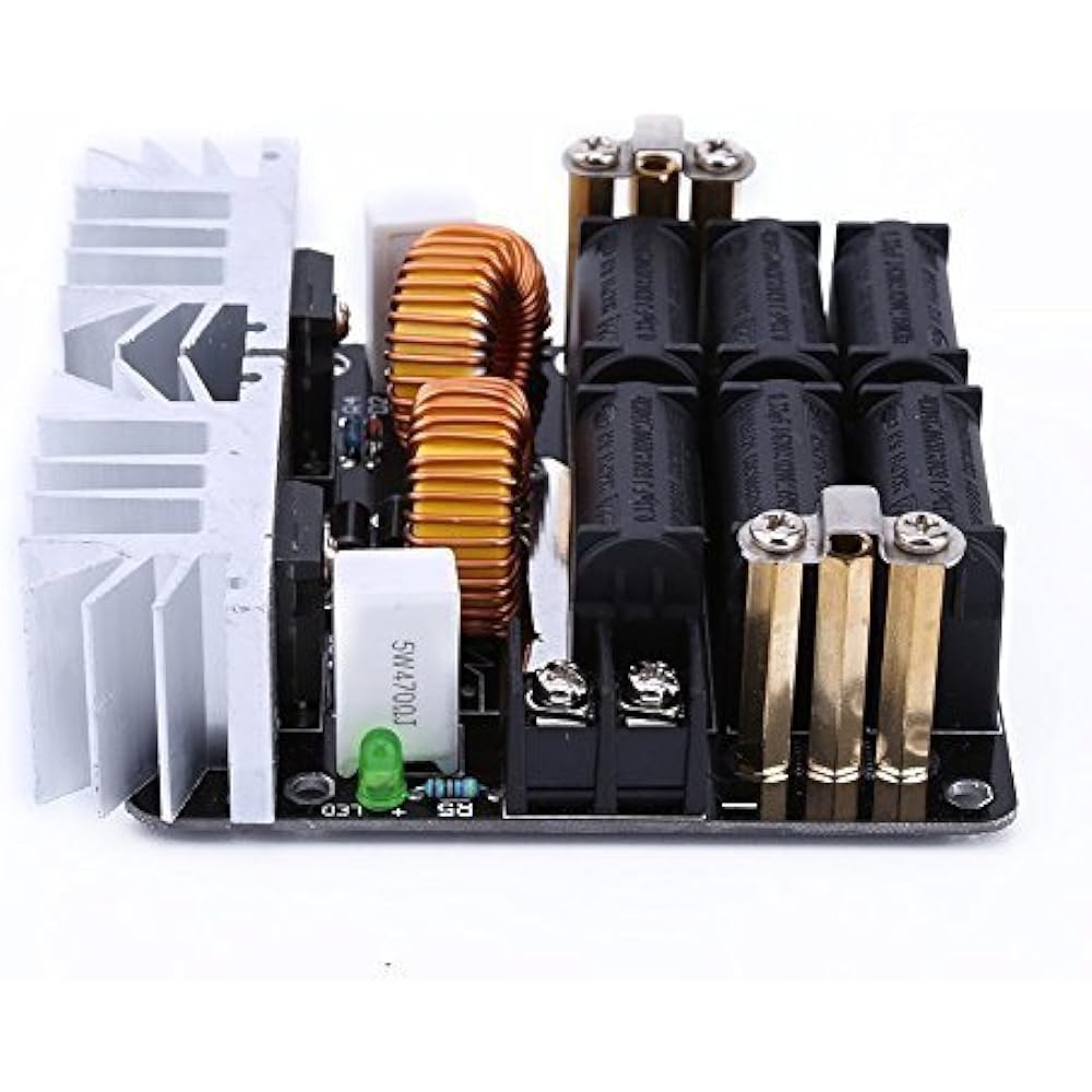 Induction Heating Board Flyback Driver Heater Induction Heating Module, Heating Power Supply Module Board Low Voltage Induction Heating Power Supply Board DC12-48V 1000 W ZVS
