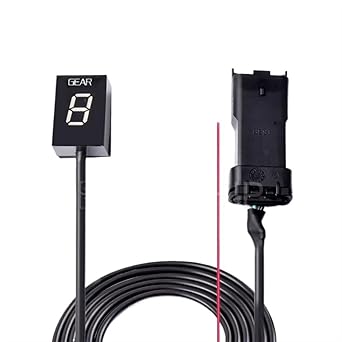 Digital Meter Display Ducati 848 2008-2013 Monster 1200/S Mostro 2014-2015 2016 2017 2018 2019 Motorcycle Gear Indicator Digital Gear Meter Indicator Meter Display