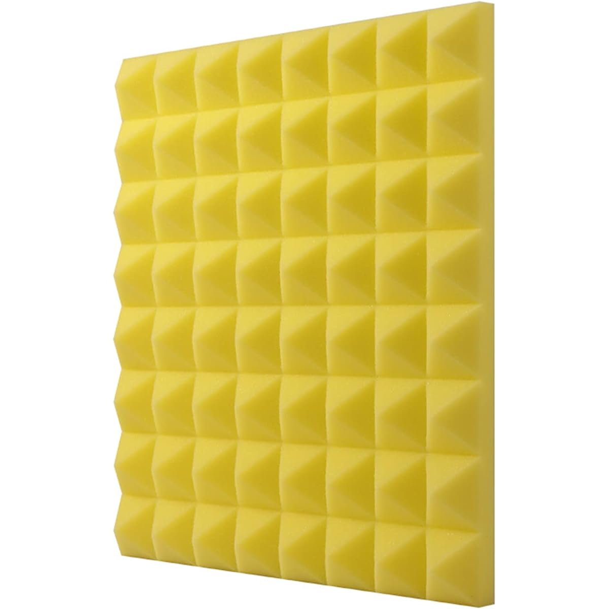 Acoustic Foam Panels 10 Pack 50*50*5CM Self-Adhesive Soundproofing Foam Panels Fire Retardant Soundproofing Foam for Studio, Recording Studio, Home Studio (Purple 50*50*5C