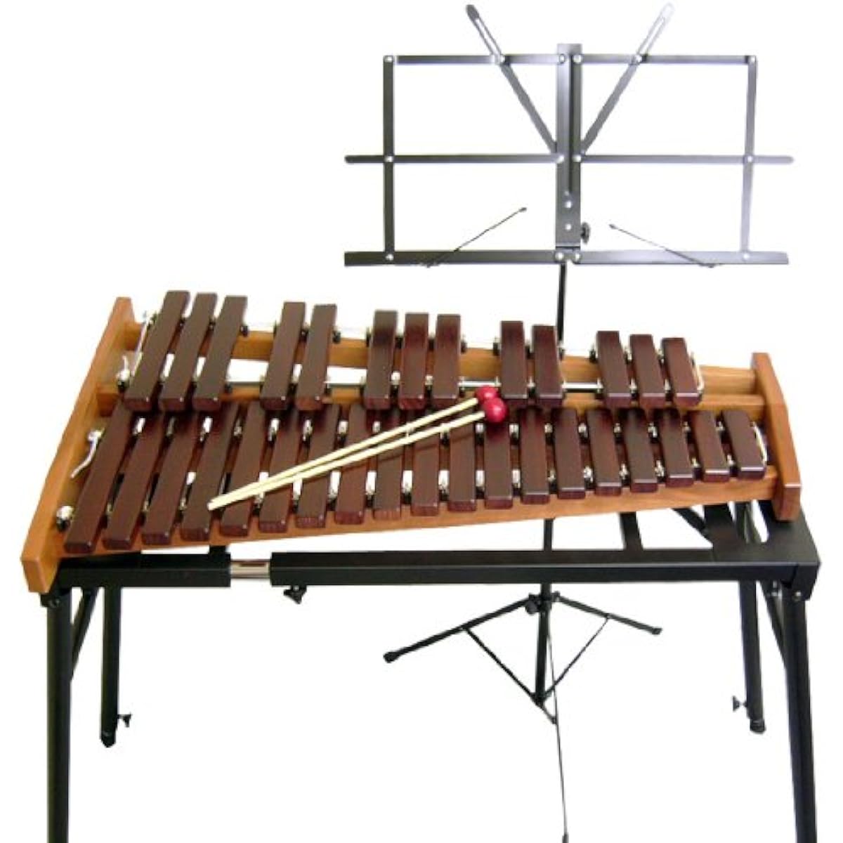 Cricket Xylophone Luxury Tabletop Xylophone ECO32 [Folding Stand & Music Stand Included]