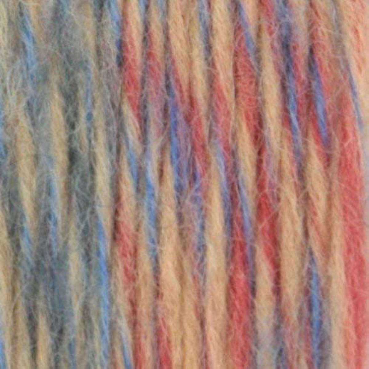 JubileeYarn Wool Mohair Yarn - Ombre Worsted - 100g/skein - Oasis Salmon - 2 skeins