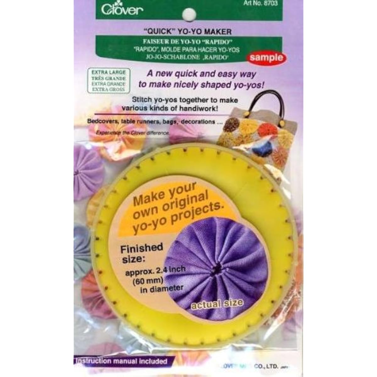 CLOVER Quick Yo-Yo Maker XL 8703CV