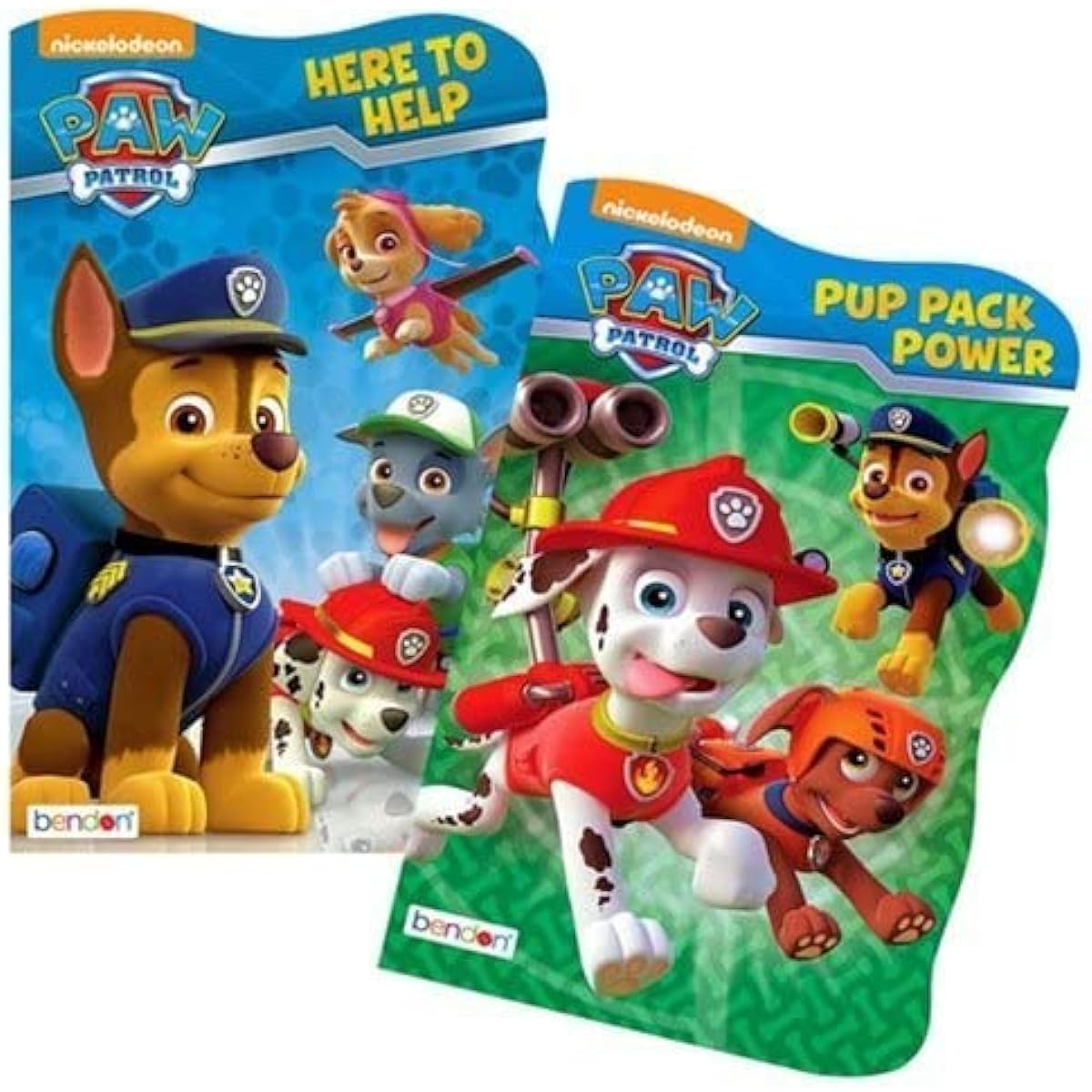 PAW Patrol Board Book Set (2 Shaped Board Books) Model: [Parallel Import]
