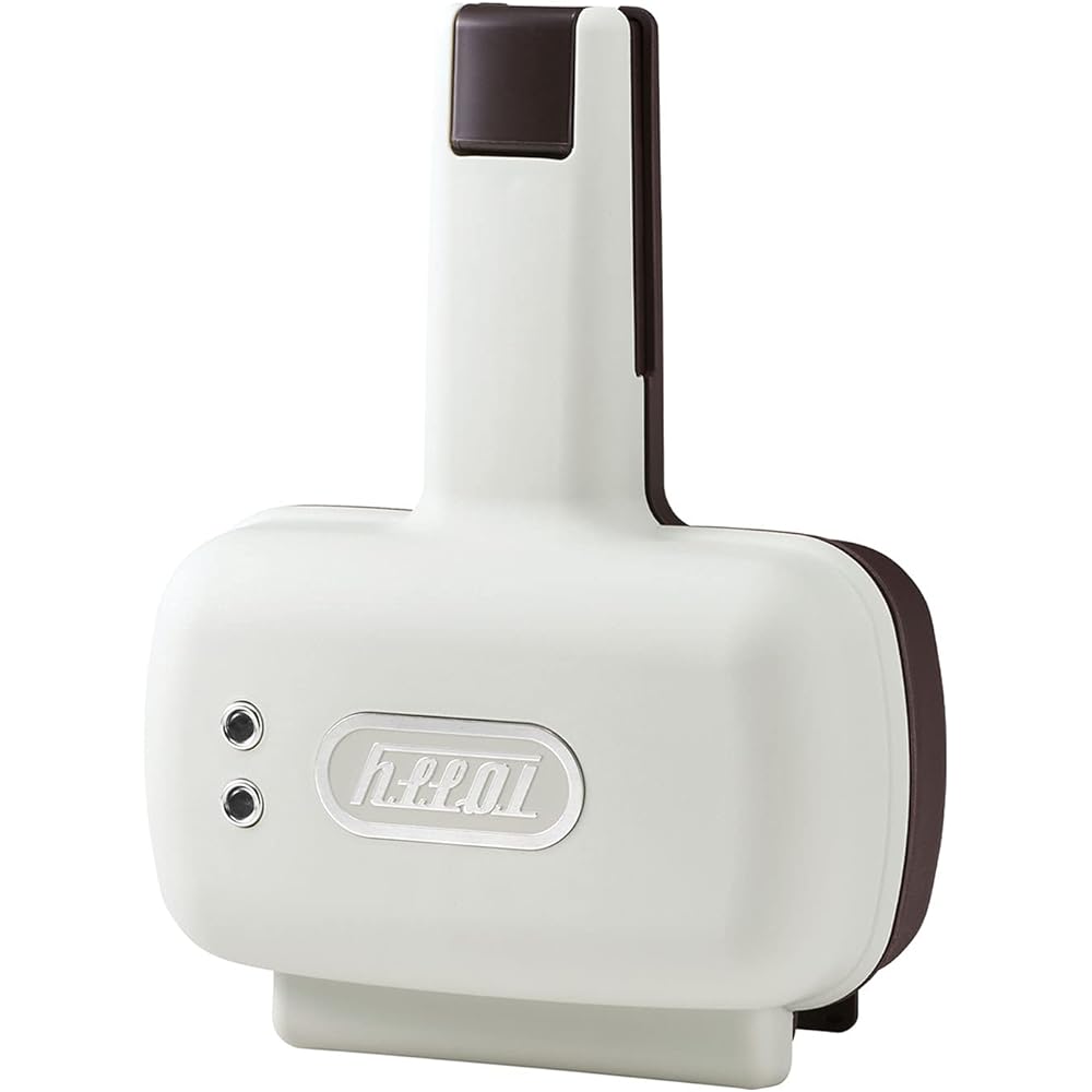 [Toffy] Half Hot Sand Maker K-HS3 (Ash White) Baked in 1 Piece, Single Piece Size, Easy to Bake to the Corner, Easy, Retro, Cute, Breakfast, Holidays, Morning, Living Alone K-HS3-AW