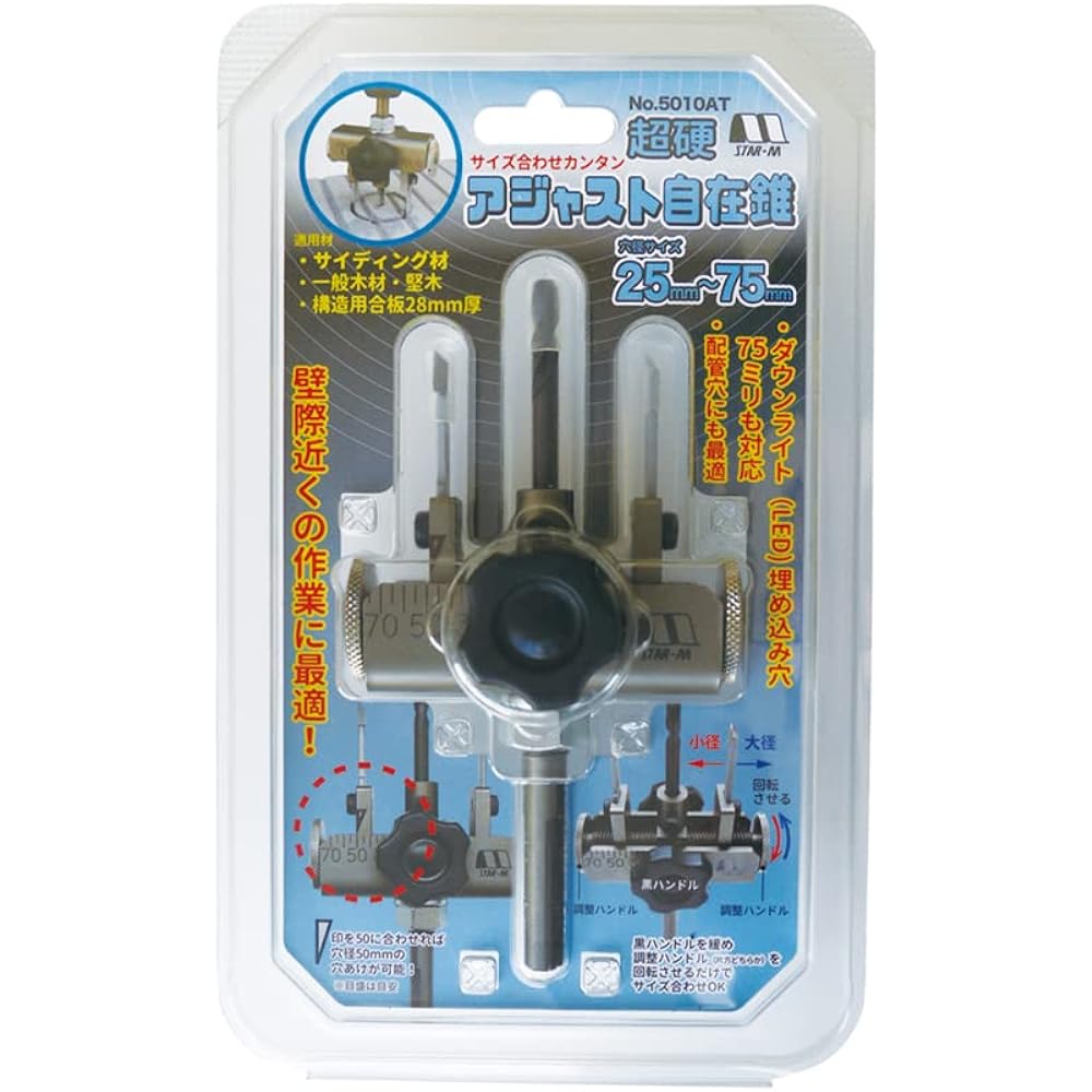 Star M Carbide Adjustable Cone Set 5010AT for Structural Plywood and Siding
