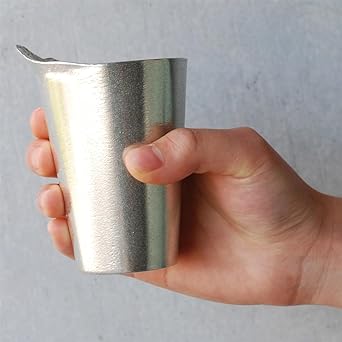 Nagae Gingado Tin Beer Glass Foam Cloud