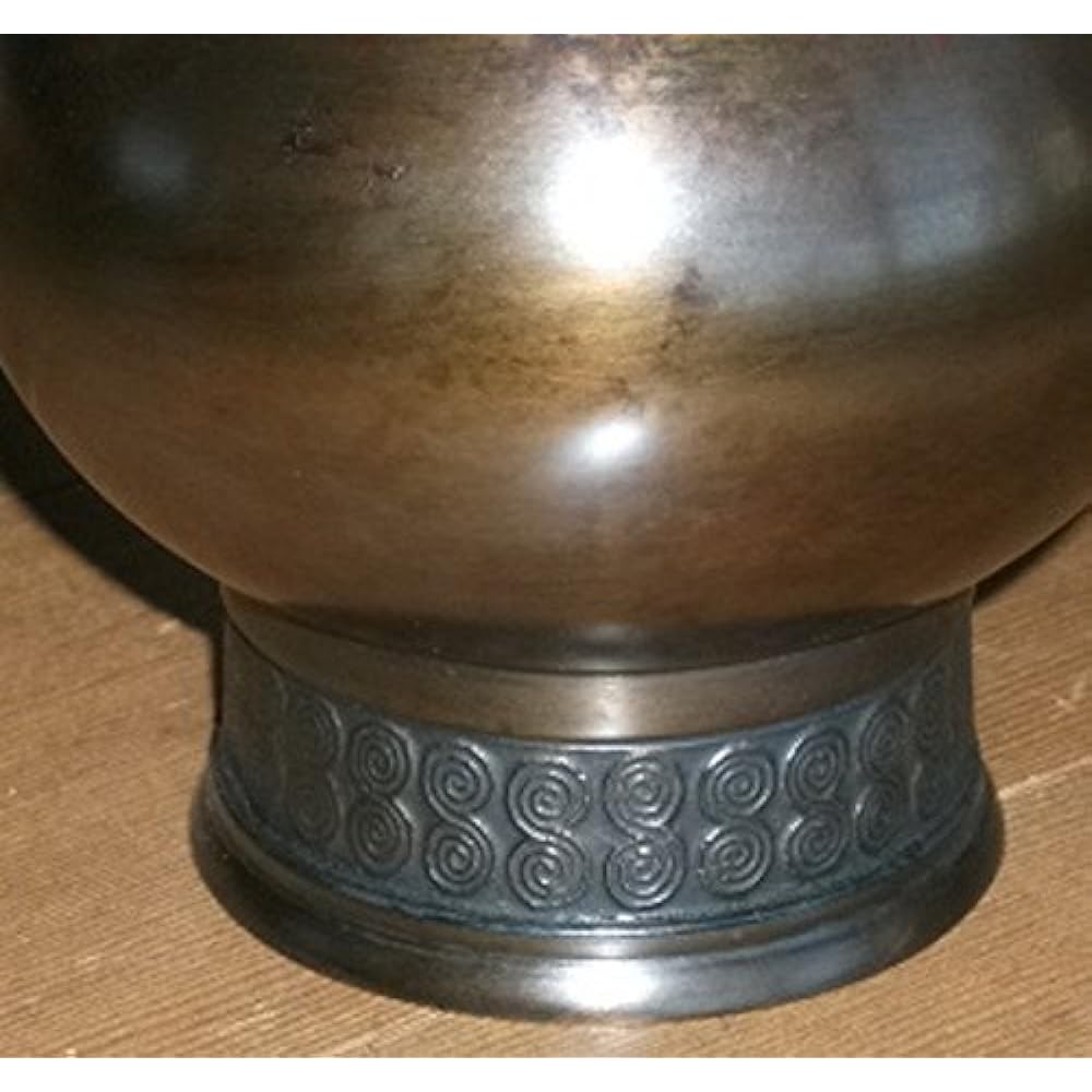 Oda Yuki Bronze Ware Camellia Flower Ware Hu Bronze Dragon Ear 57-06