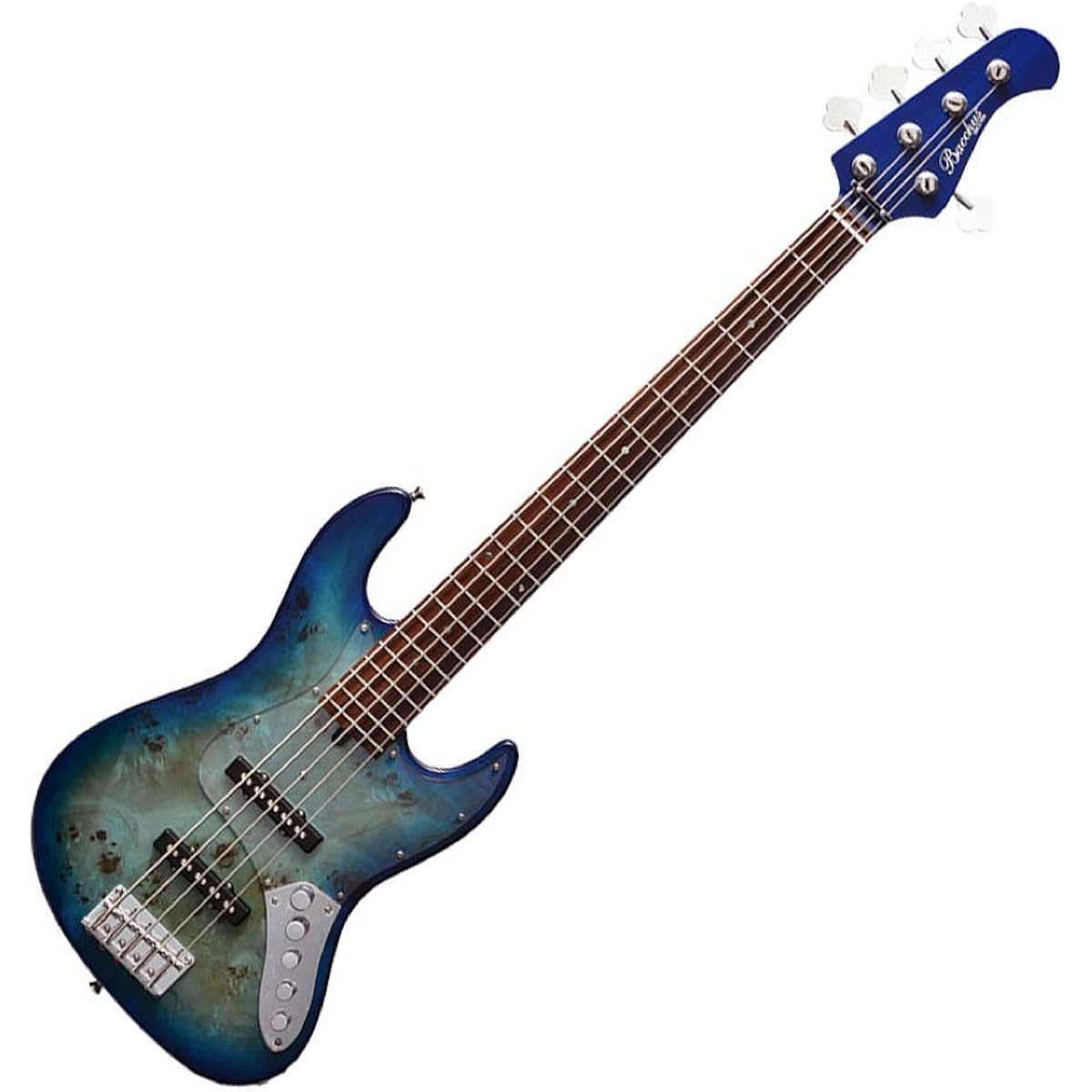 Bacchus WJB5-BP/Act BL-B 5 string bass active PU blue burst Bacchus