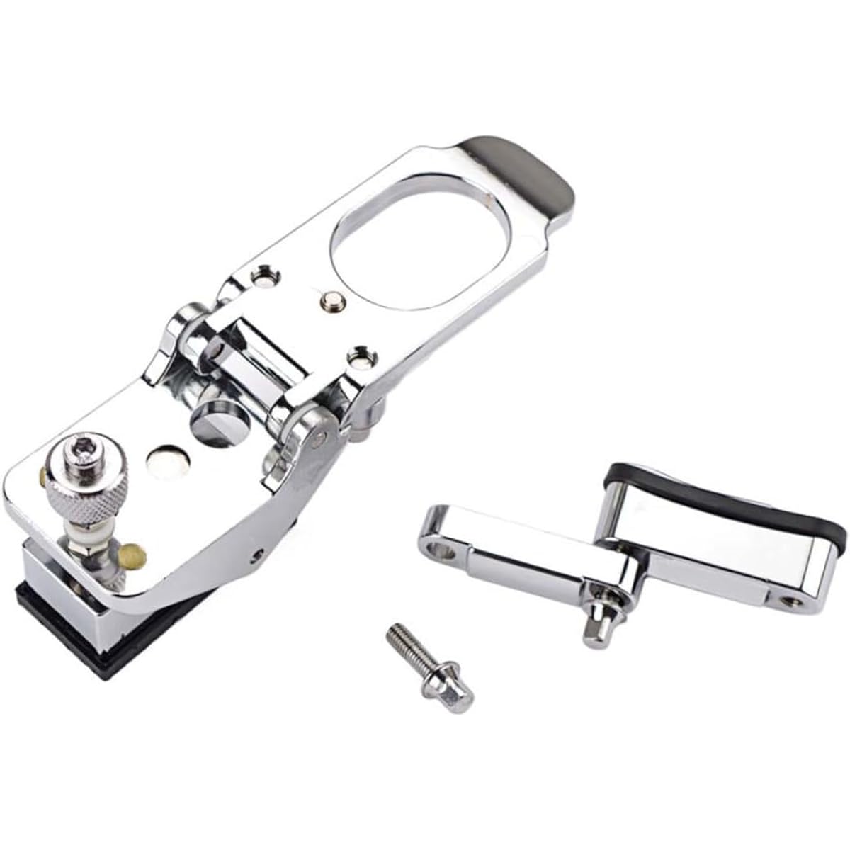 Vaguelly Regulator Snare Plate Drum Parts Drum Repair Tool Snare Drum Deluxe Class Snare Throw Off Drum Maintenance Tool Snare Butt Plate Stainless Steel Instrument Replacement