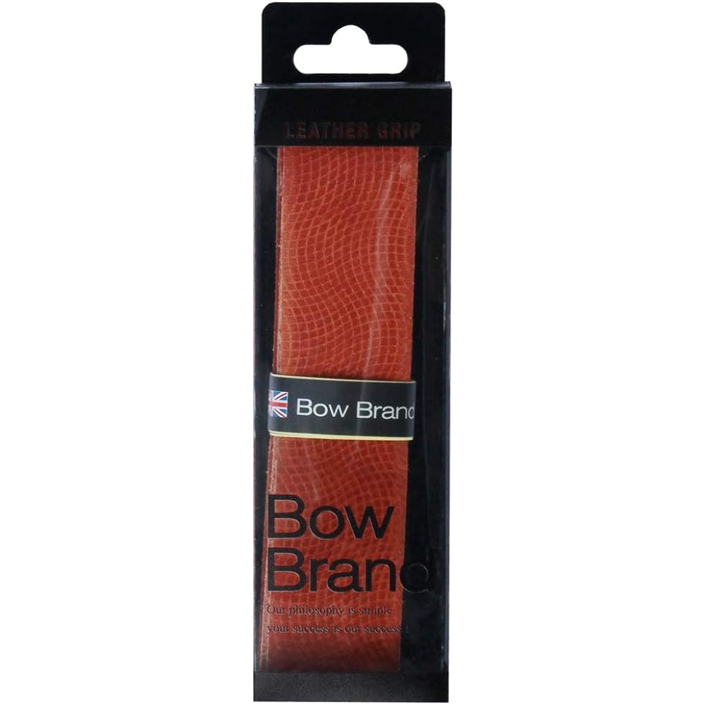 BOW BRAND Motomaki Grip Leather Brown Natural Leather 100cm BOW1000-BR