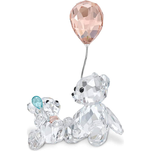 Swarovski My Little Kris Bear Mother & Baby Pink/Blue One Size