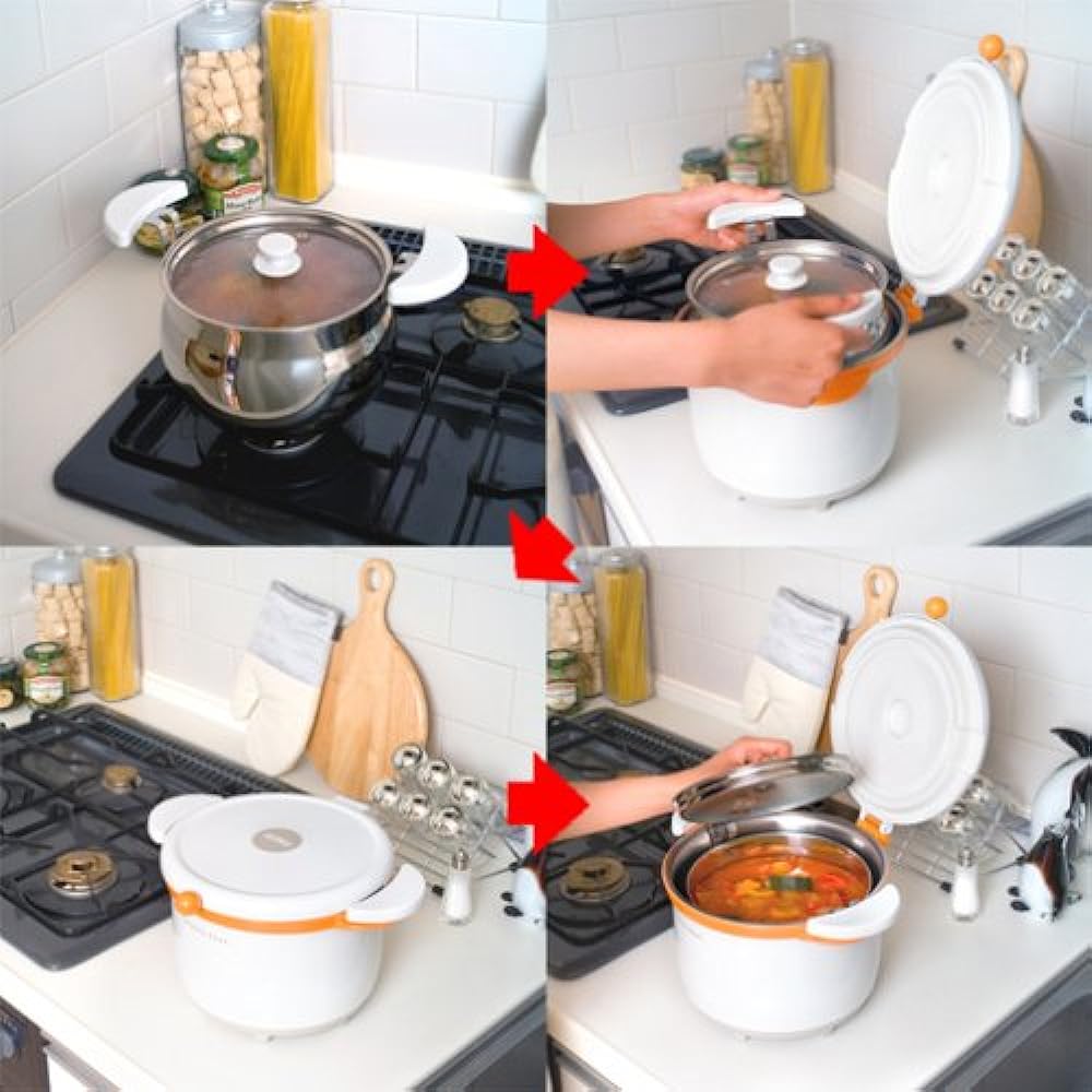 THERMOS Vacuum Insulation Cooker Shuttle Chef 3.0L Orange KBA-3000 OR
