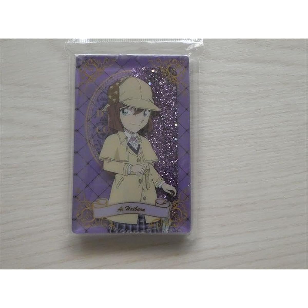 Conan Holmes Glitter Acrylic Block Ai Haibara Conan Plaza DJ9